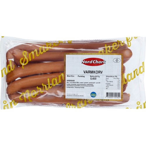 Varmkorv 400g Nordchark