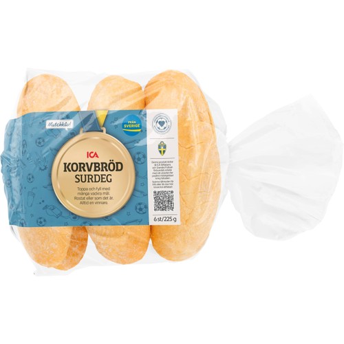 Korvbröd bakat med surdeg 6-p 225g ICA