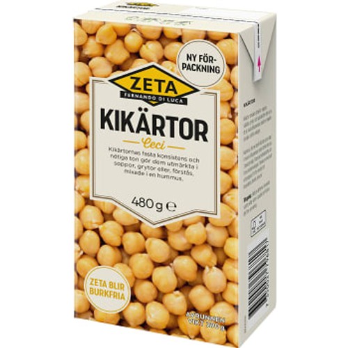 Kikärtor 480g Zeta