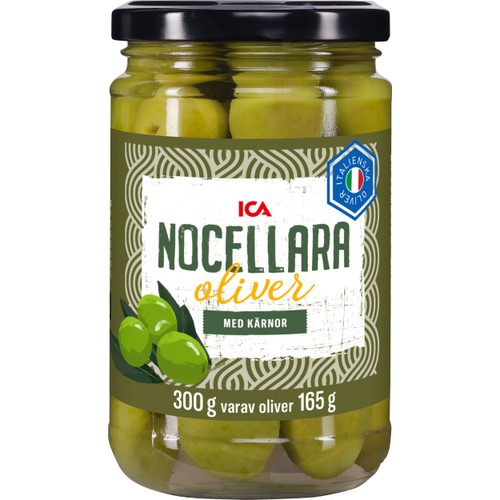 Oliver Nocellara med kärnor 300g ICA