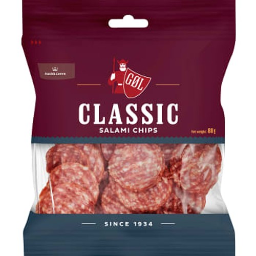 Salami Chips Classic 80g Göl