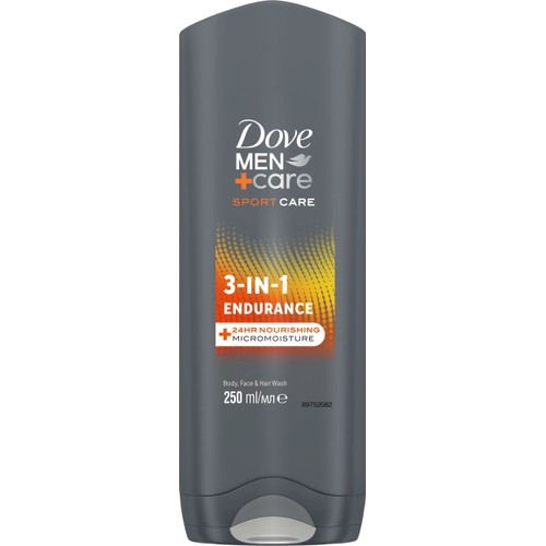 Duschtvål 3-in-1 Endurance Sport Care 250ml Dove Men Care