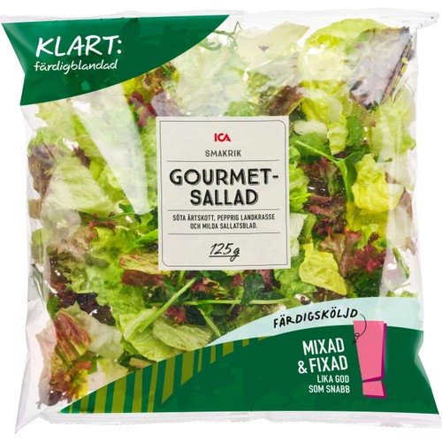 Gourmetsallad 125g ICA Klass 1