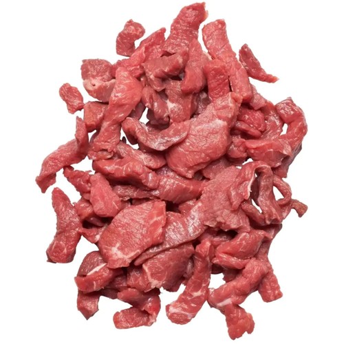 Strimlat nötinnanlår Ca 500g