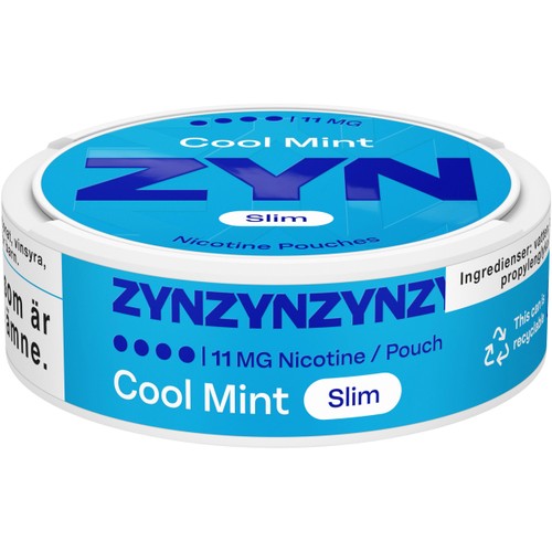 Zyn Cool Mint Slim 11mg S4 13.6g