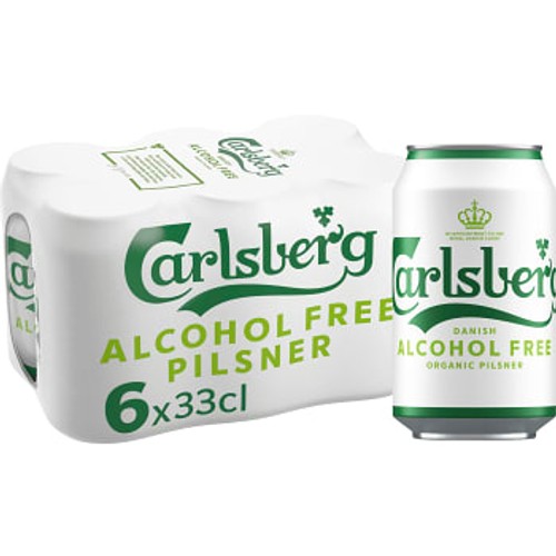 Öl Alkoholfri Ekologisk 33cl 6-p Carlsberg