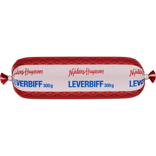 Leverbiff rå Fryst 300g Nyhléns Hugosons