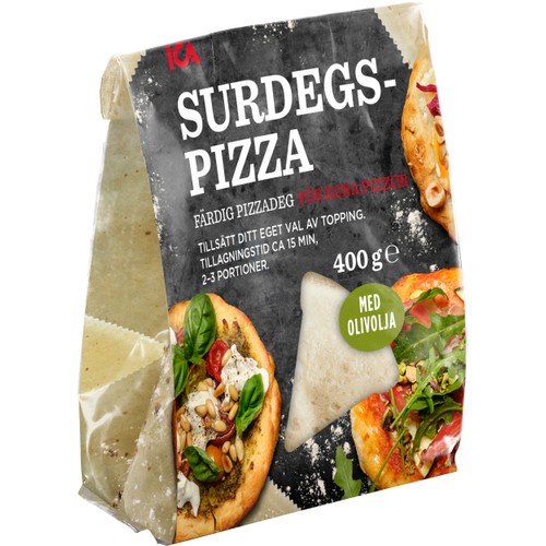 Pizzadeg surdeg 400g ICA