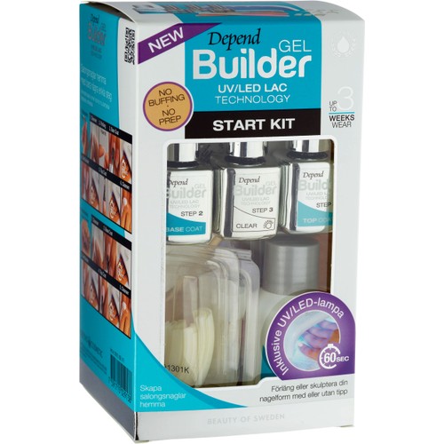Naglar Gel Builder Startkit 1-p Depend