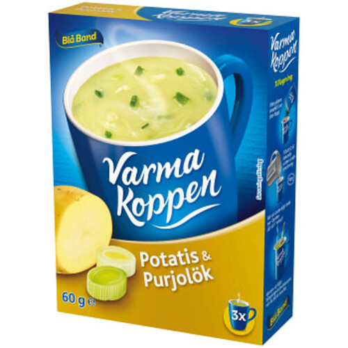 Potatis & Purjolöksoppa 3 portioner 6dl Varma Koppen