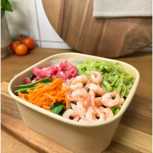 Räksallad & glasnudlar