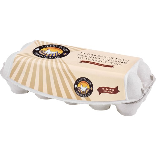 Ägg 10-pack M/L Frigående 10st Ulfstorps Gårdsägg