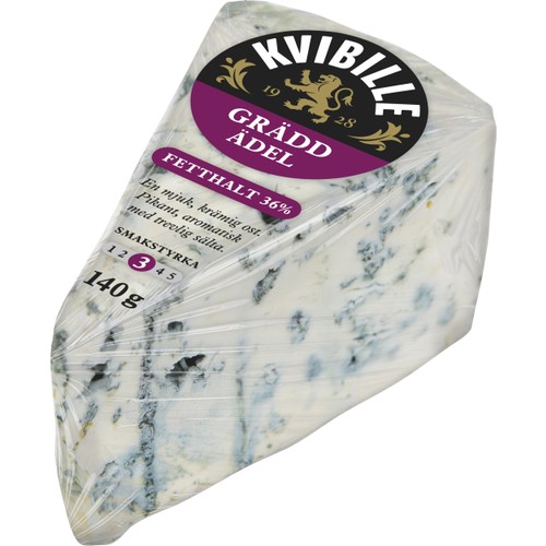 Ädel Grädd 36% Blåmögelost 140g Kvibille®