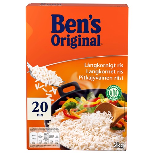 Ris Långkornigt 2kg Ben´s Original
