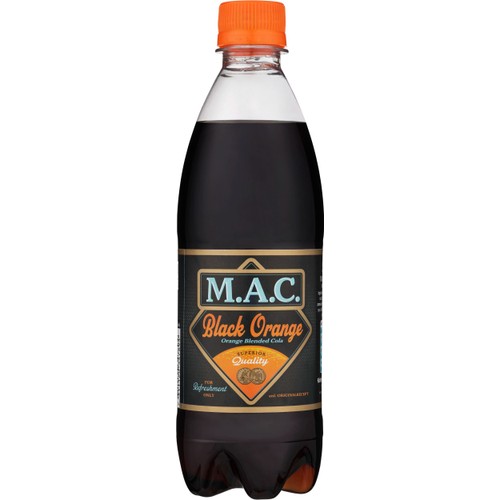 Läsk Smak Av Apelsincola 500ml MAC Black Orange
