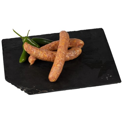 Cheddar- & Jalapeñokorv 3-p 300g Flygfyren Charkuteri