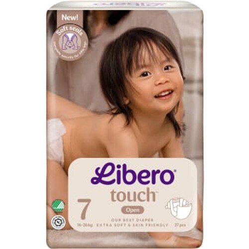 Blöjor Touch Strl 7 16-26kg 27-p Libero