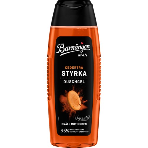 Duschgel MAN Styrka Cederträ 250ml Barnängen