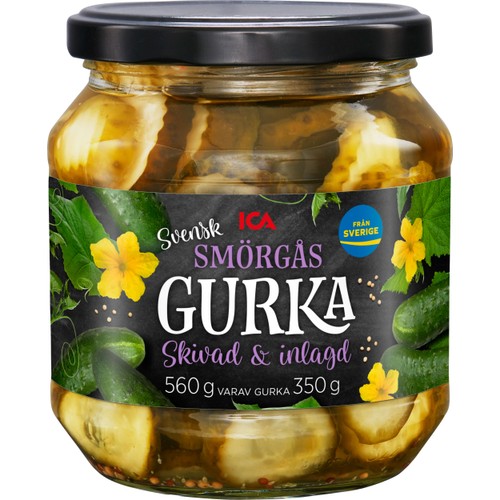 Svensk Smörgåsgurka 560g ICA