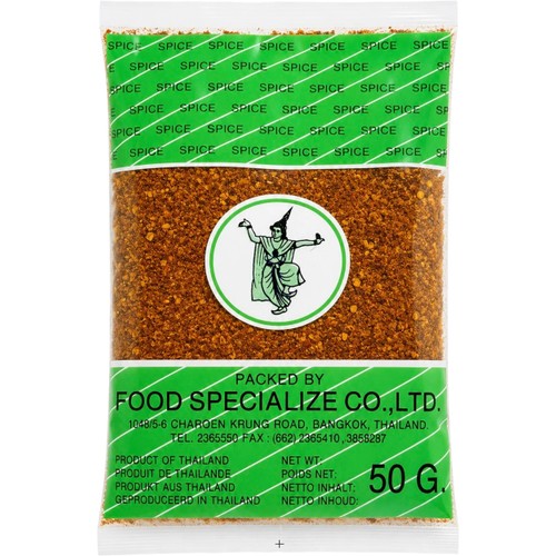 Chilipulver Torkat 50g Thai Dancer