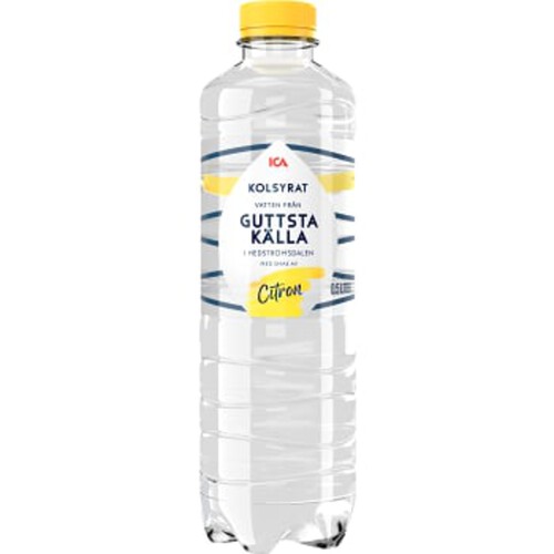 Vatten Kolsyrad Citron 50cl ICA