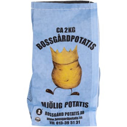 Potatis Mjölig 2kg Bossgård Potatis