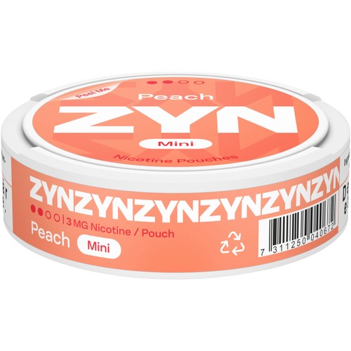 Zyn Peach Mini 3mg S2 8g