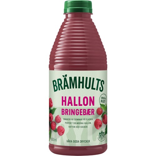 Hallonjuice 850ml Brämhults