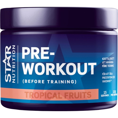 PWO Pulver Tropical fruits 150g Star Nutrition