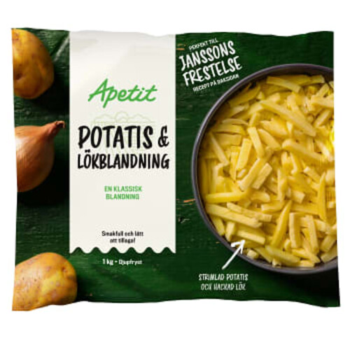 Potatis och Lökblandning 1kg Apetit