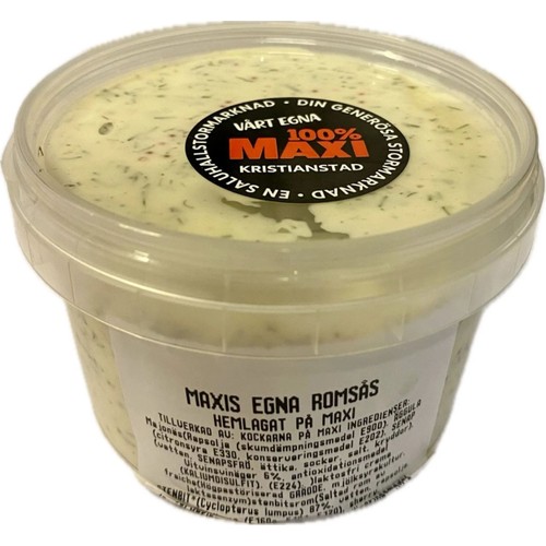 Vår egen romsås 250g
