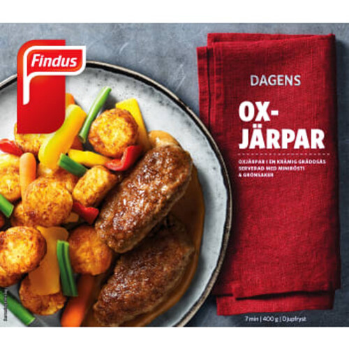 Oxjärpar 400g Findus