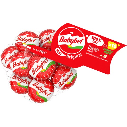 Snackost  10 st 200g  Mini Babybel