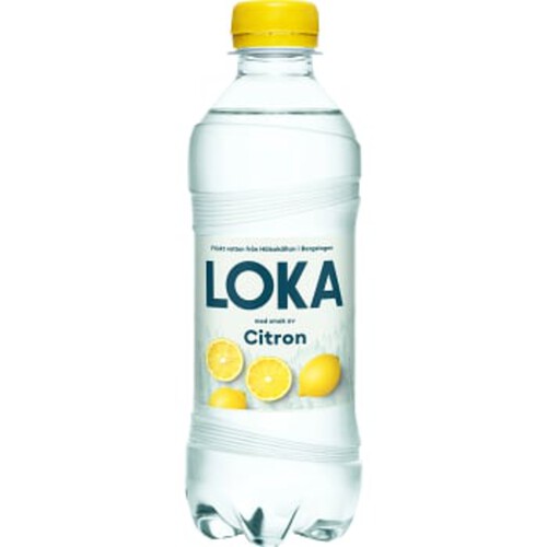 Vatten Kolsyrad Citron 33cl Flaska Loka