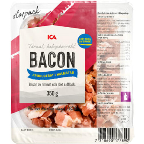 Bacon Tärnad 350g ICA