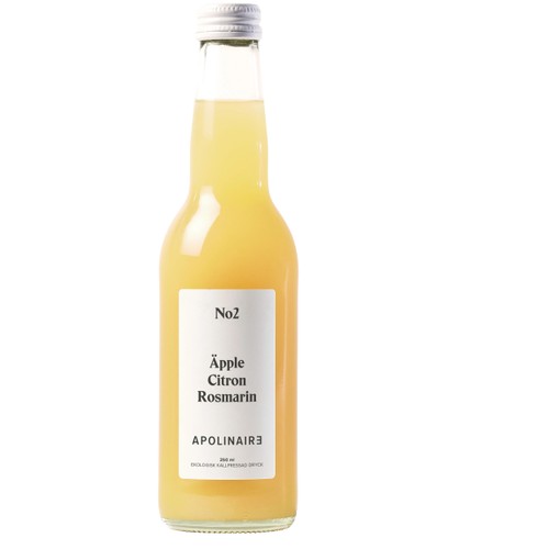 Dryck No2 Äpple Citron & Rosmarin 250ml Apolinaire