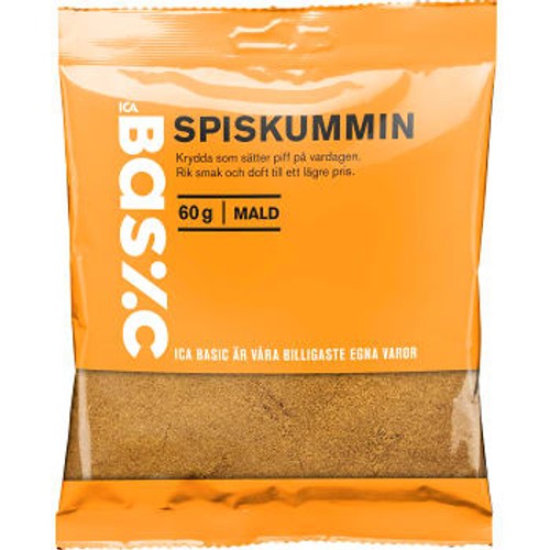 Spiskummin mald 60g ICA Basic