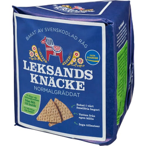Normalgräddat knäckebröd 200g Leksands Knäckebröd