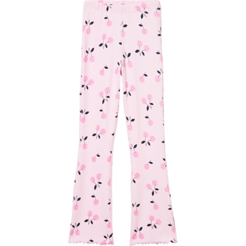 Flareleggings ljusrosa 86/92 mywear