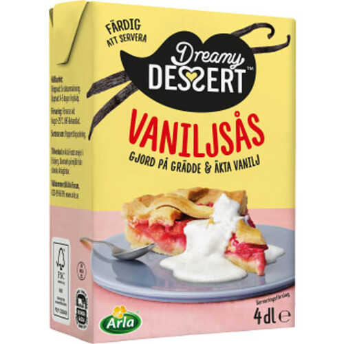 Vaniljsås 4dl Dreamy Dessert