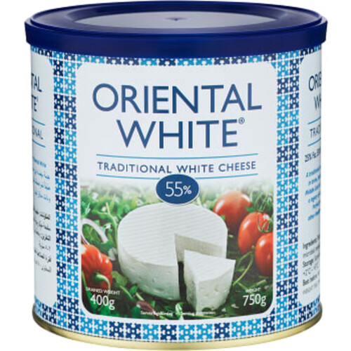 Salladsost 55% 400g Oriental White