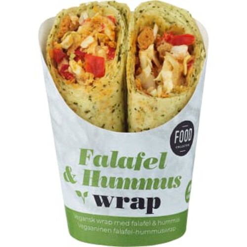 Wrap Falafel & Hummus 195g Food Collective