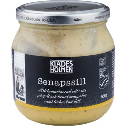 Senapssill 550g Klädesholmen