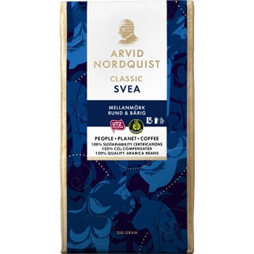 Bryggkaffe Svea 500g Arvid Nordquist Classic