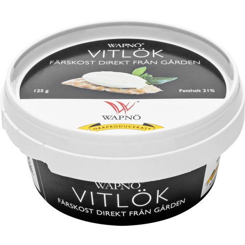 Färskost Vitlök 125g Wapnö