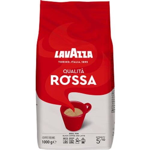Kaffebönor Qualità Rossa 1kg Lavazza