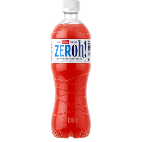 Lightdryck Strawberry Rhubarb Sockerfri 80cl Zeroh!