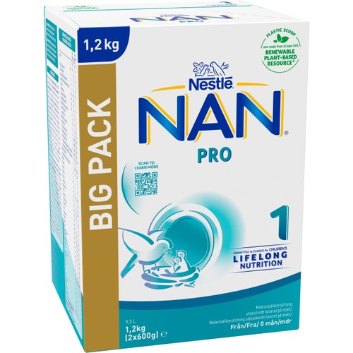 NAN Pro 1 0m big pack 1200g Nestle