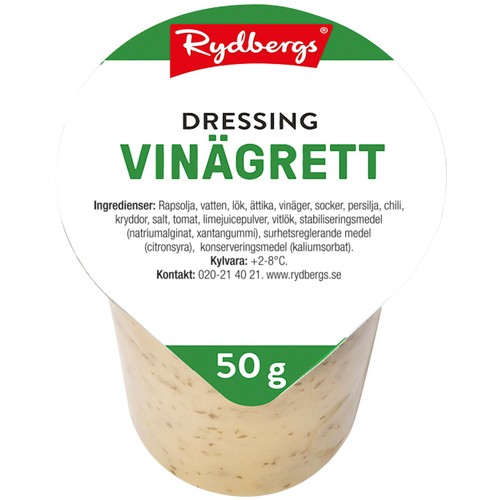Dressing Vinägrett 50g Rydbergs