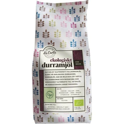 Durramjöl Ekologisk 400g Da Carla